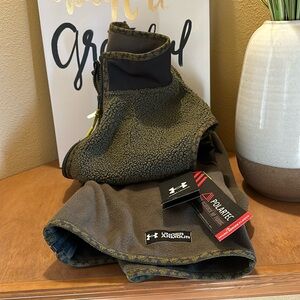 NWT Under Armour Cold Gear Polartec Maxx Men's Sherpa Fleece, LG